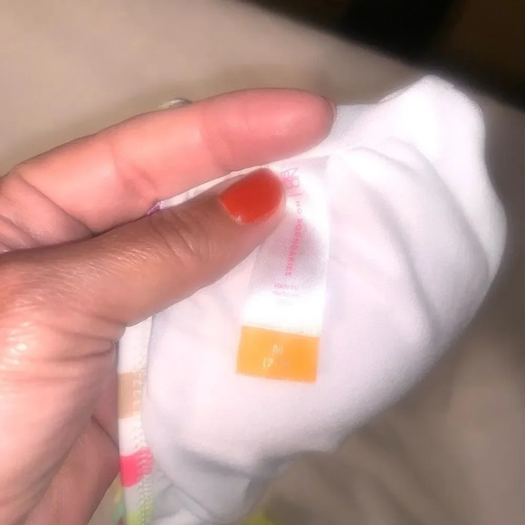 NoBo Neon Stripe Juniors Bikini‎ - Picture 4 of 11